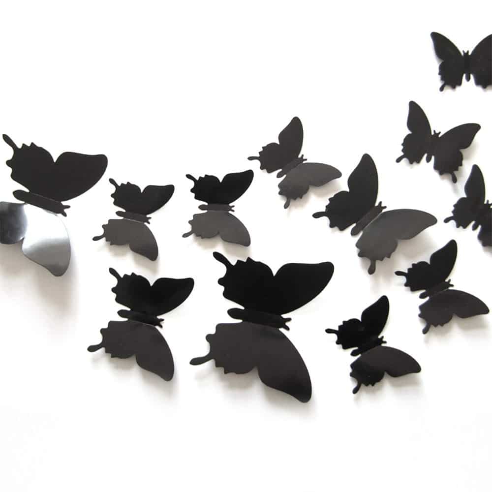 12 Pcs/Lot PVC 3D Butterfly Wall Stickers Decals Home Decor Poster for Kids Rooms Adhesive to Wall Decoration Adesivo De Parede - Image 4